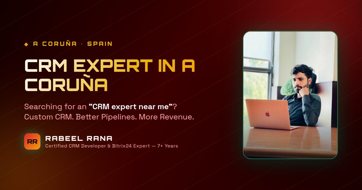 CRM Expert in A Coruna — Custom CRM Development & CRM Consultancy