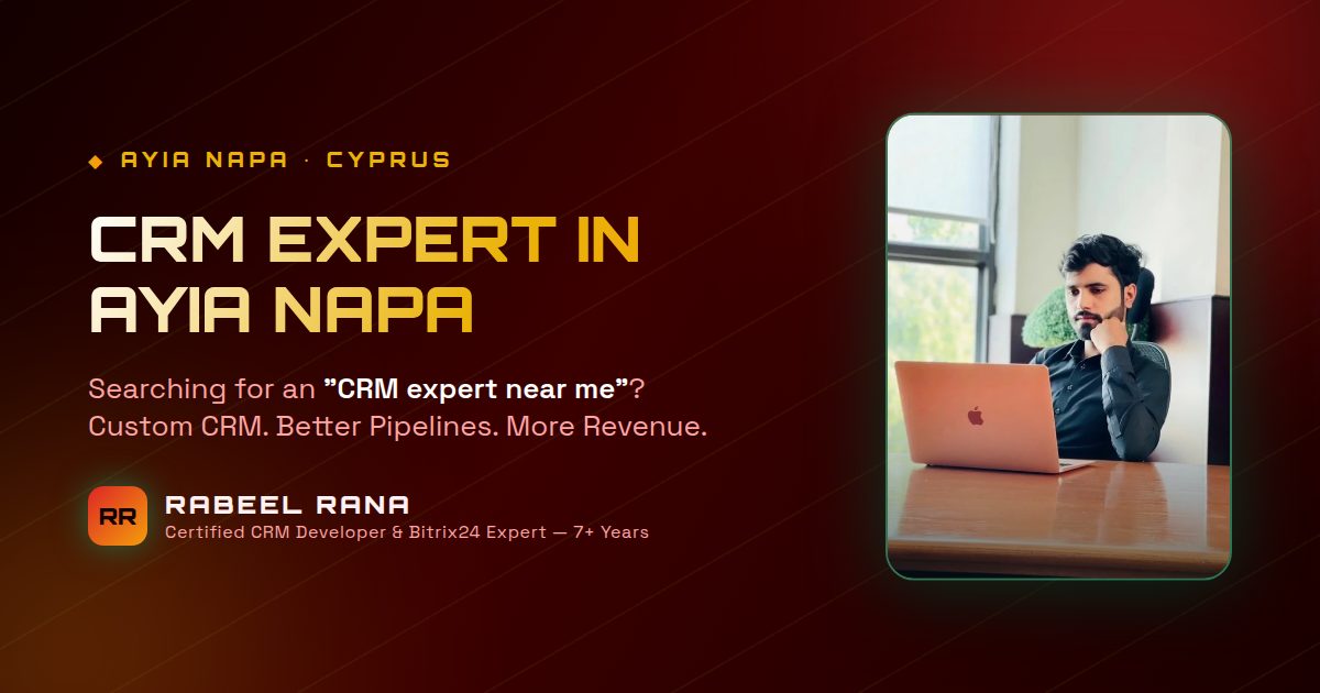 CRM Expert in Ayia Napa — Custom CRM Development & CRM Consultancy