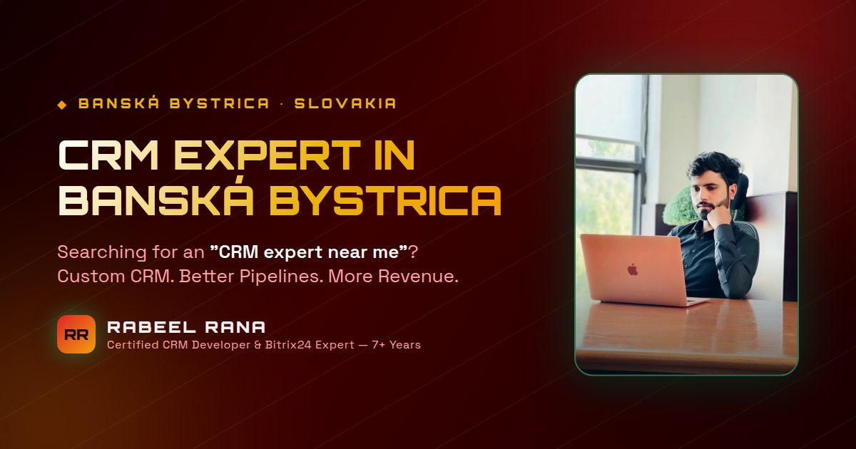 CRM Expert in Banska Bystrica — Custom CRM Development & CRM Consultancy
