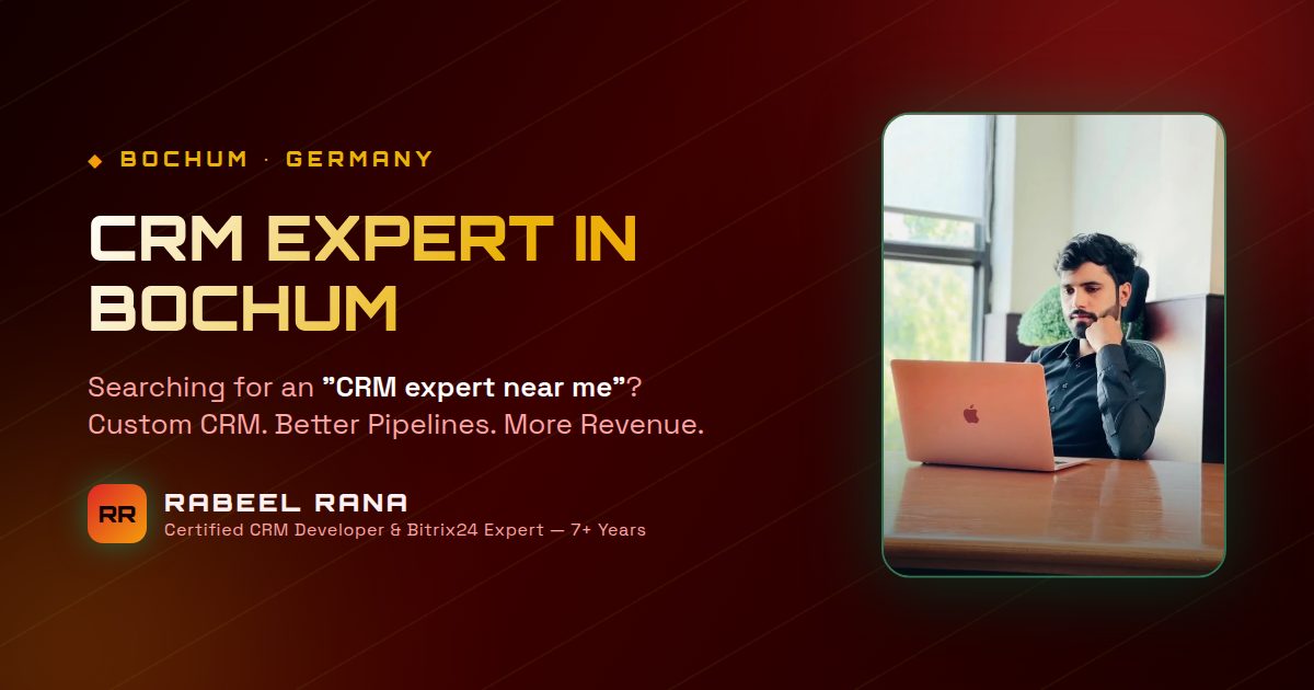 CRM Expert in Bochum — Custom CRM Development & CRM Consultancy