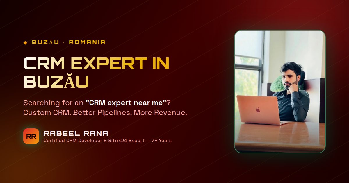 CRM Expert in Buzau — Custom CRM Development & CRM Consultancy