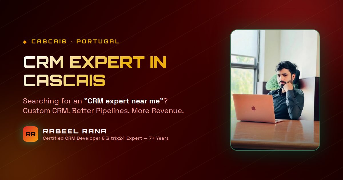 CRM Expert in Cascais — Custom CRM Development & CRM Consultancy