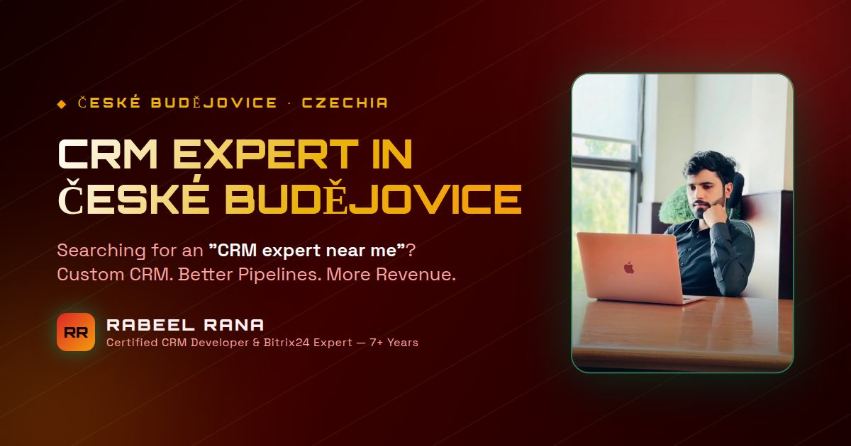 CRM Expert in Ceske Budejovice — Custom CRM Development & CRM Consultancy