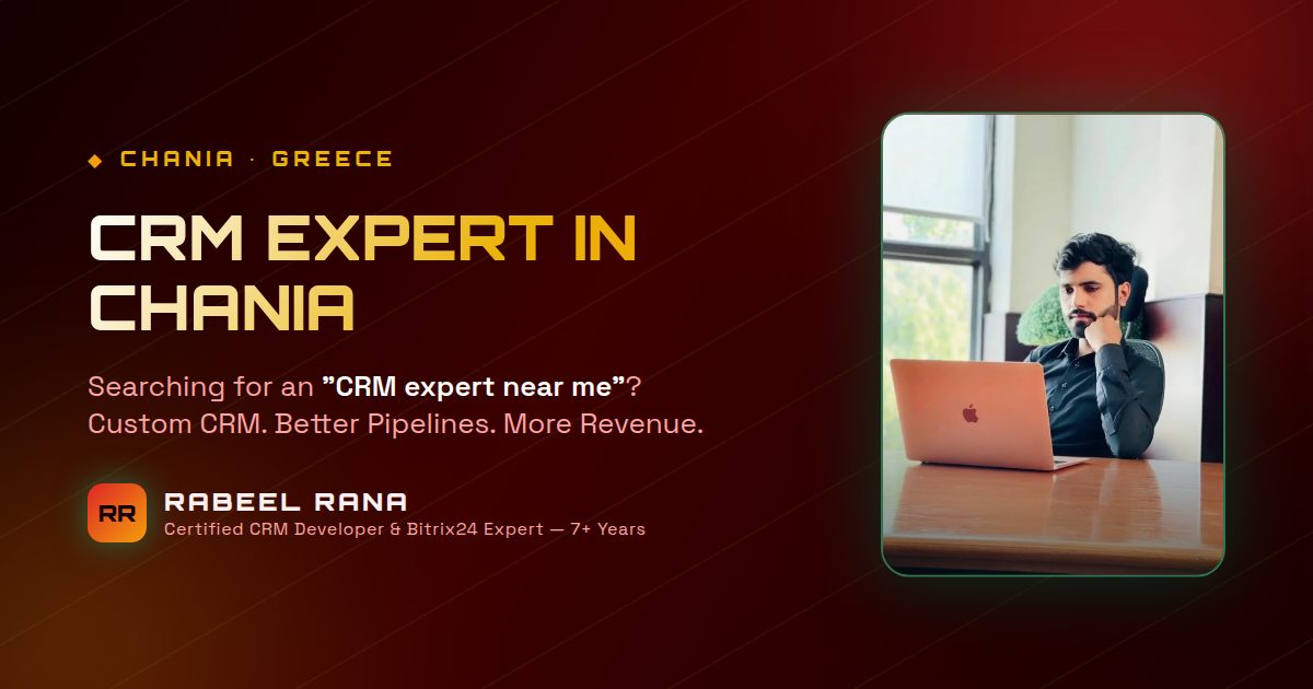 CRM Expert in Chania — Custom CRM Development & CRM Consultancy