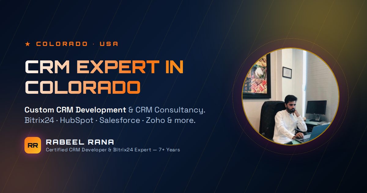 CRM Expert in Colorado — Custom CRM Development & CRM Consultancy Services