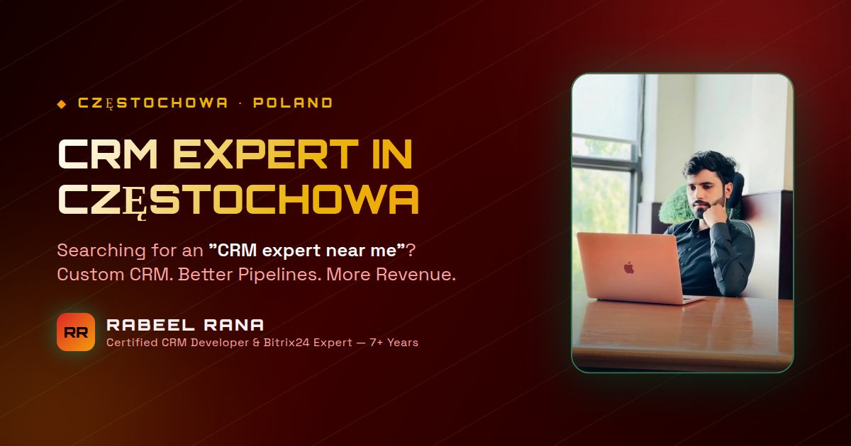 CRM Expert in Czestochowa — Custom CRM Development & CRM Consultancy