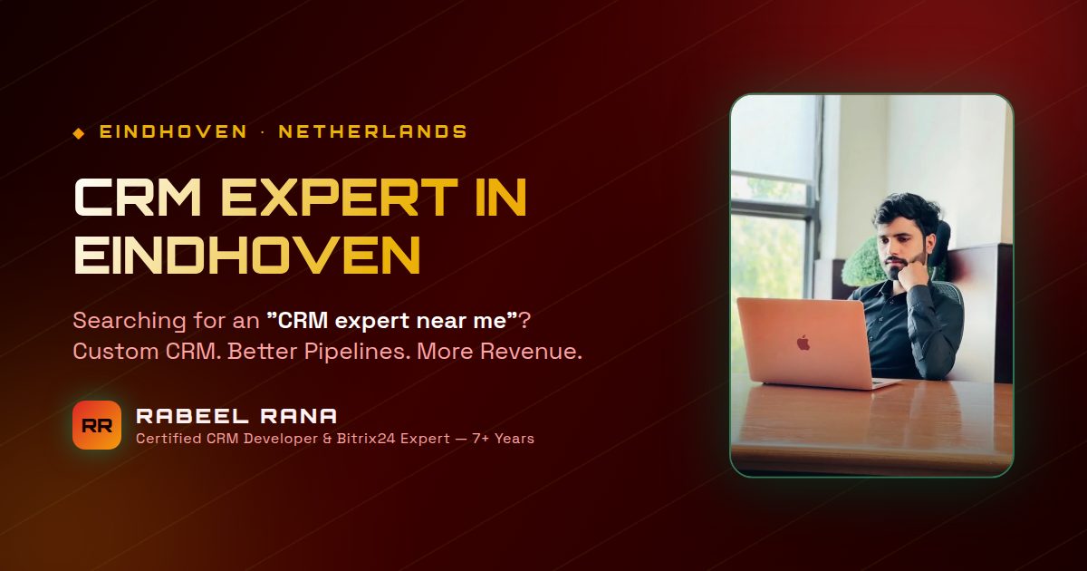 CRM Expert in Eindhoven — Custom CRM Development & CRM Consultancy