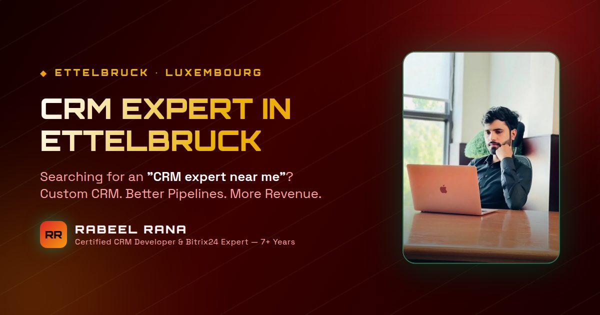 CRM Expert in Ettelbruck — Custom CRM Development & CRM Consultancy