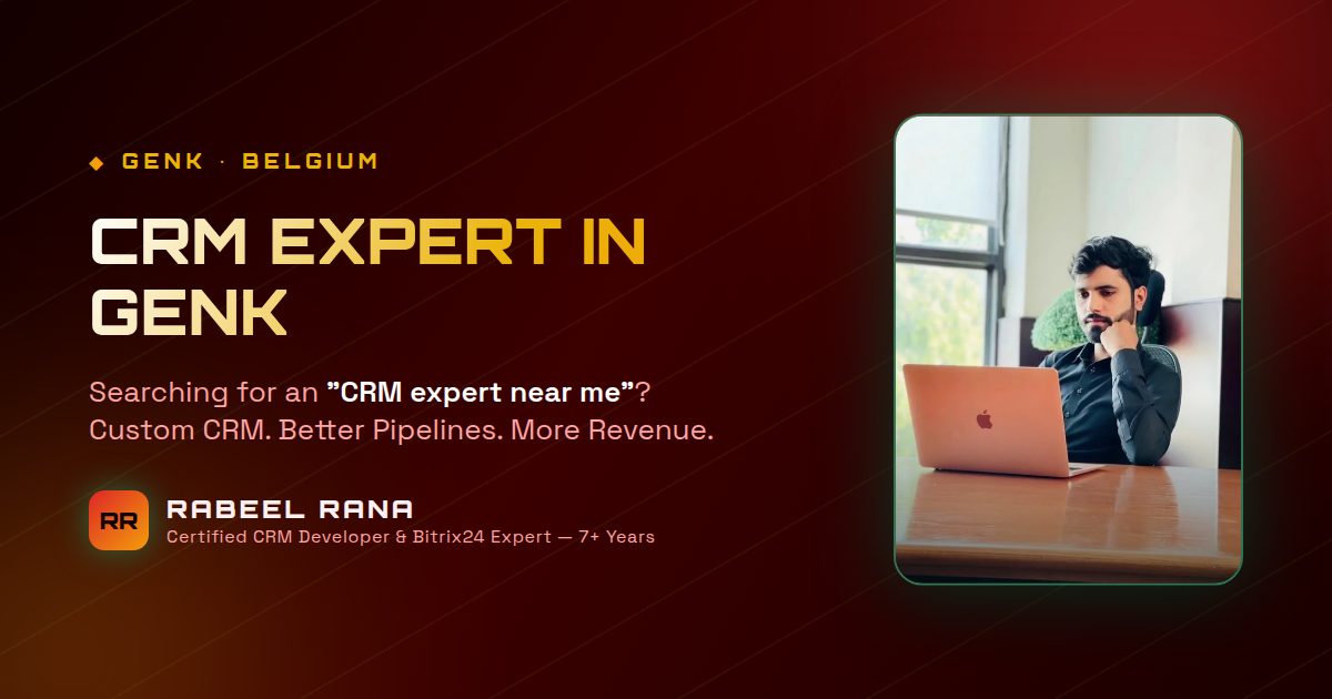 CRM Expert in Genk — Custom CRM Development & CRM Consultancy