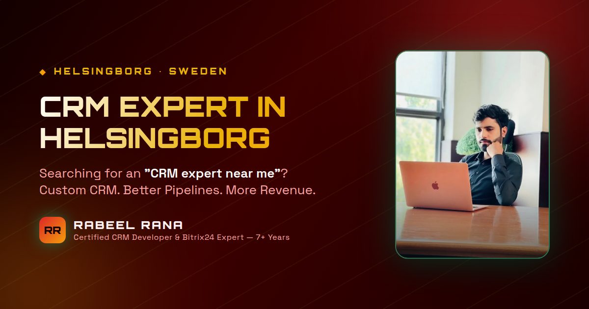 CRM Expert in Helsingborg — Custom CRM Development & CRM Consultancy