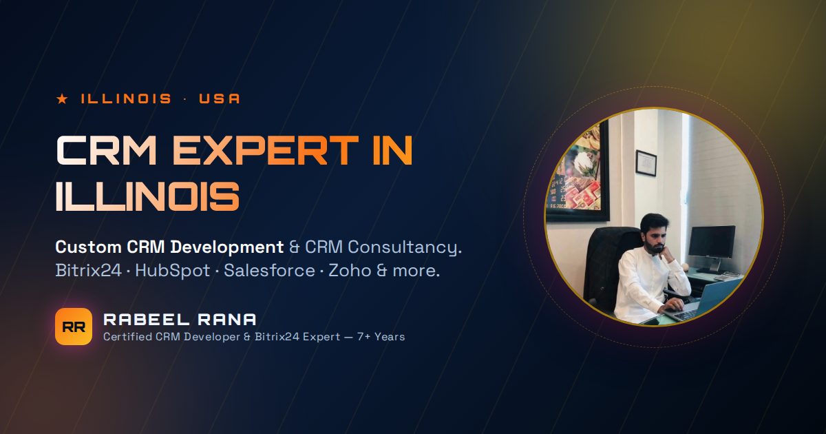 CRM Expert in Illinois — Custom CRM Development & CRM Consultancy Services