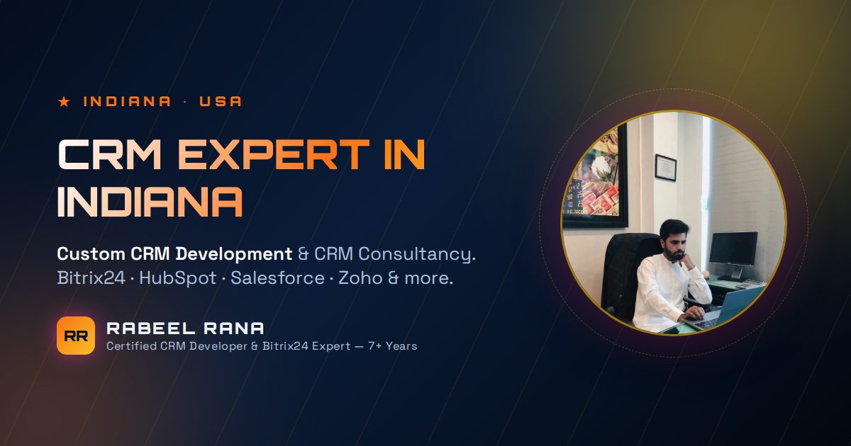 CRM Expert in Indiana — Custom CRM Development & CRM Consultancy Services