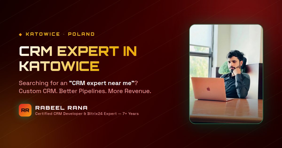CRM Expert in Katowice — Rabeel Rana
