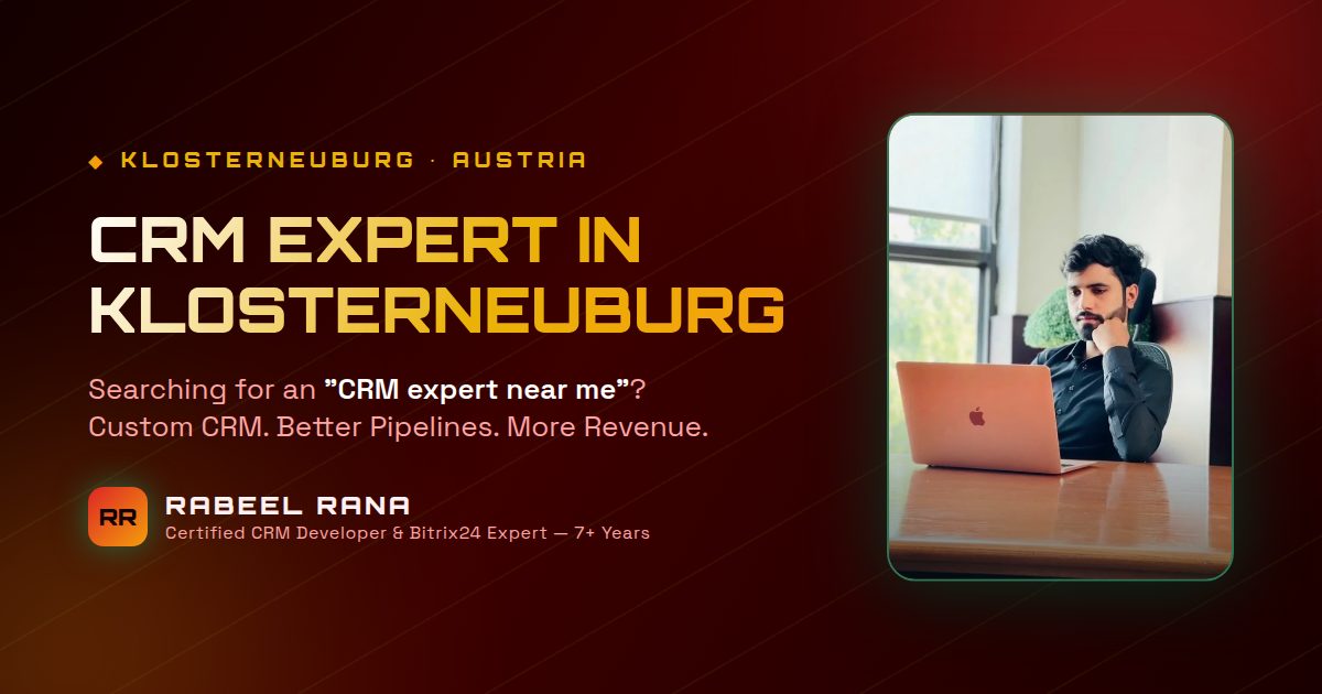 CRM Expert in Klosterneuburg — Rabeel Rana