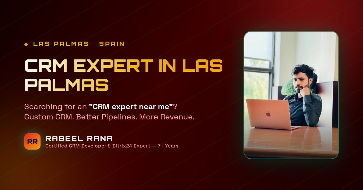 CRM Expert in Las Palmas — Custom CRM Development & CRM Consultancy