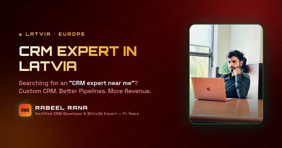 CRM Expert in Latvia — Custom CRM Development & CRM Consultancy