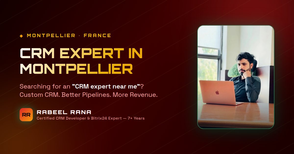 CRM Expert in Montpellier — Custom CRM Development & CRM Consultancy