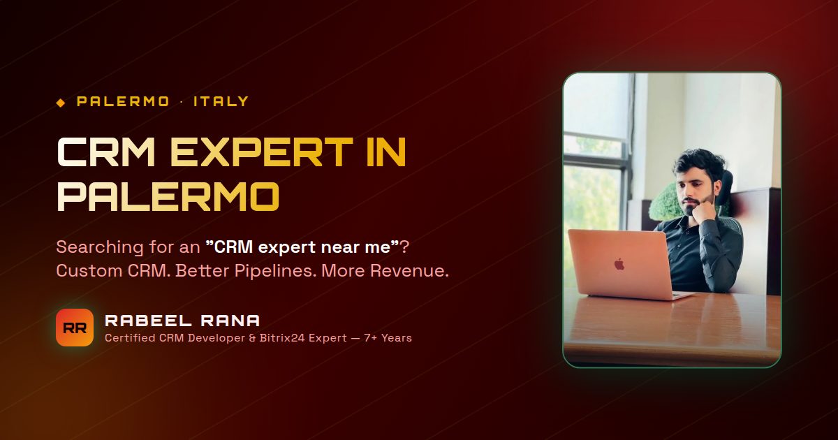 CRM Expert in Palermo — Custom CRM Development & CRM Consultancy