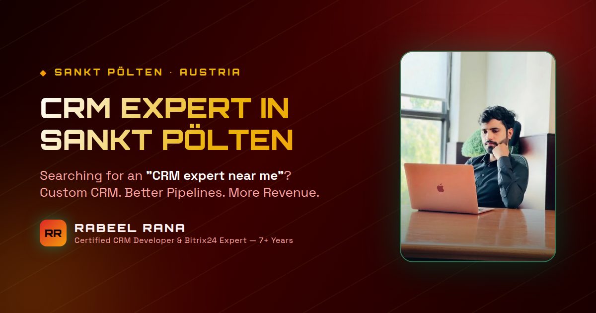 CRM Expert in Sankt Polten — Custom CRM Development & CRM Consultancy