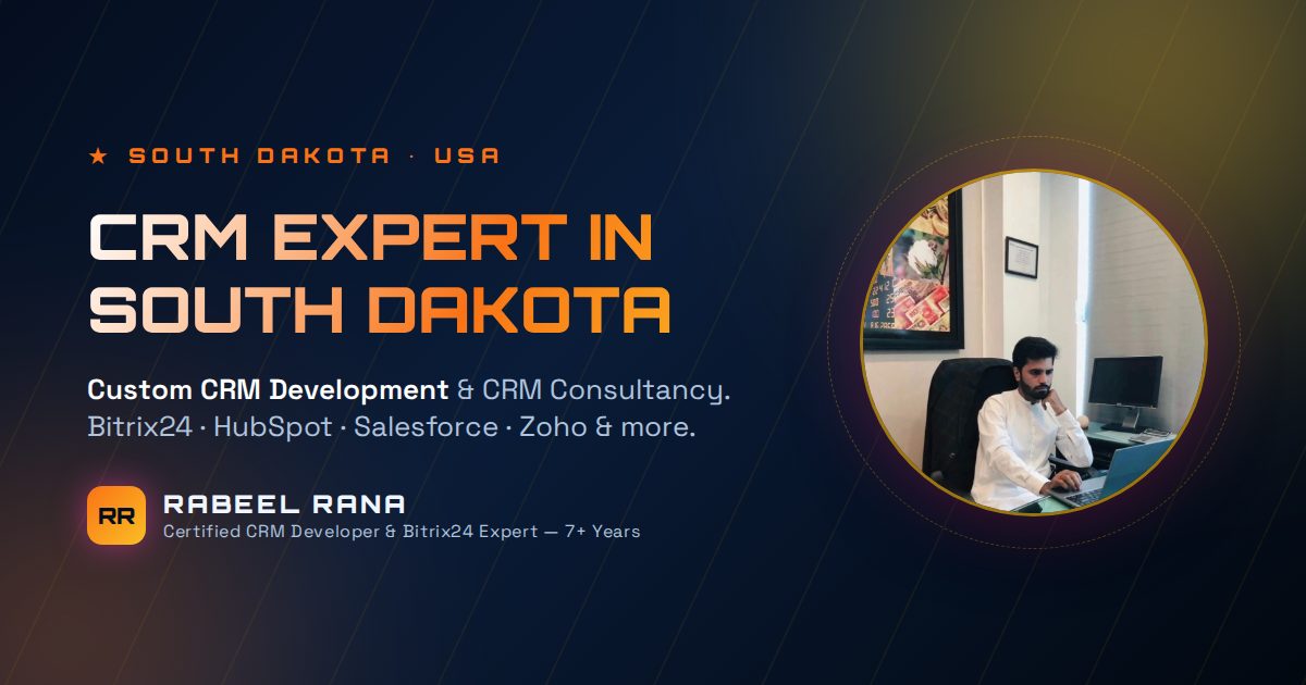 CRM Expert in South Dakota — Custom CRM Development & CRM Consultancy Services