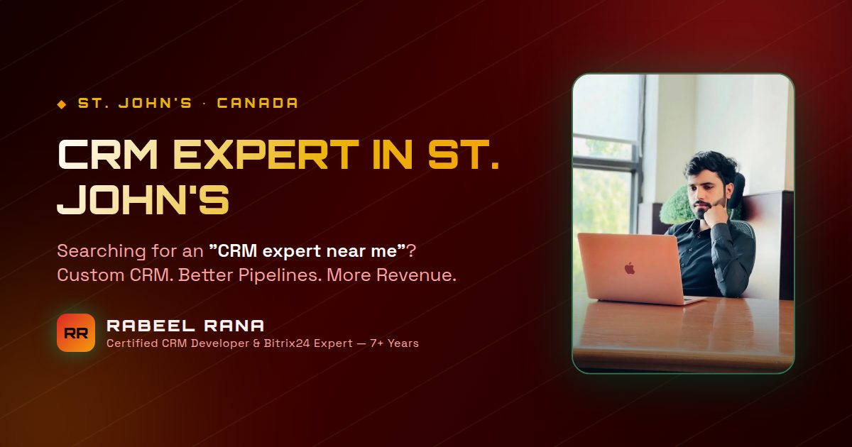 CRM Expert in St Johns — Custom CRM Development & CRM Consultancy