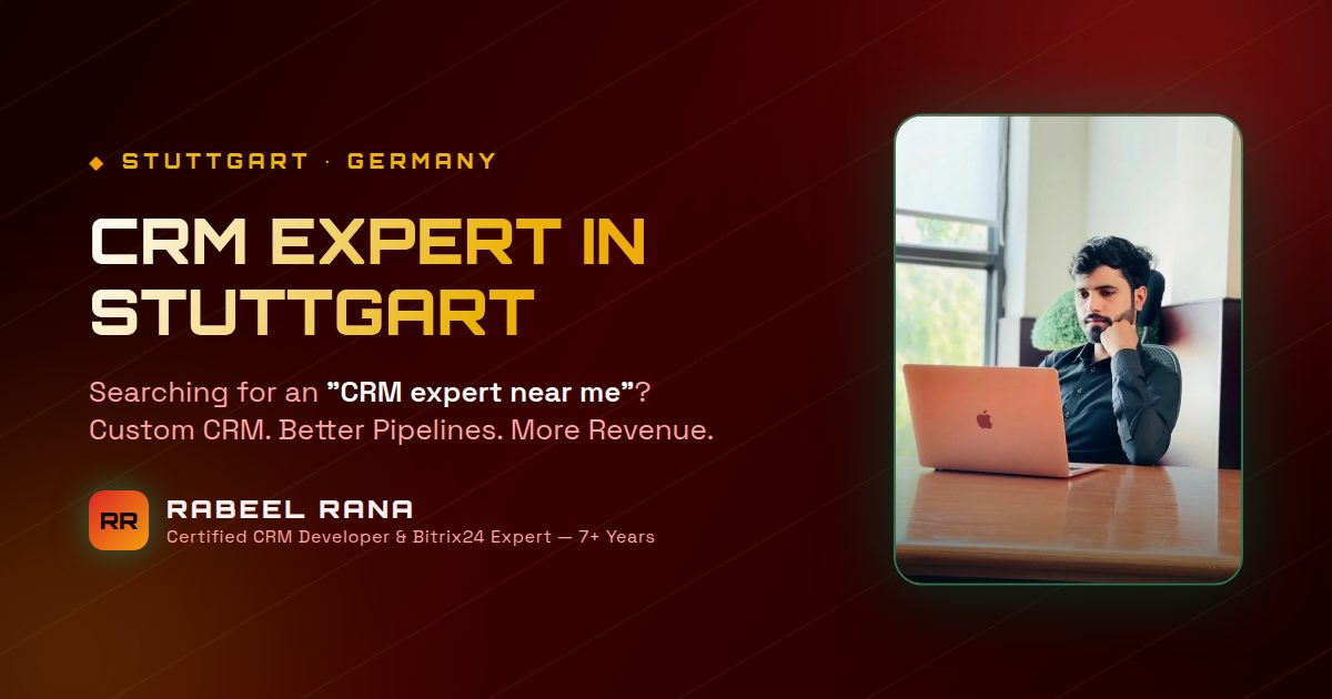 CRM Expert in Stuttgart — Custom CRM Development & CRM Consultancy
