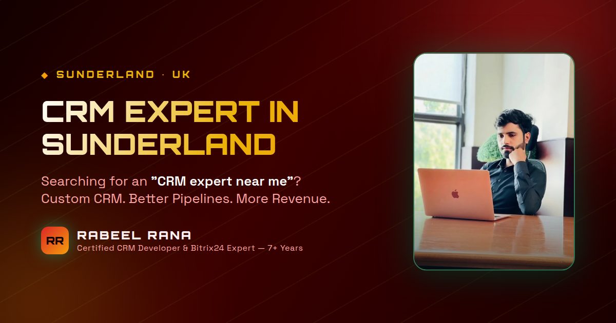CRM Expert in Sunderland — Custom CRM Development & CRM Consultancy