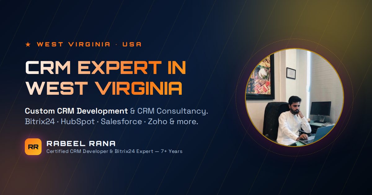 CRM Expert in West Virginia — Custom CRM Development & CRM Consultancy Services