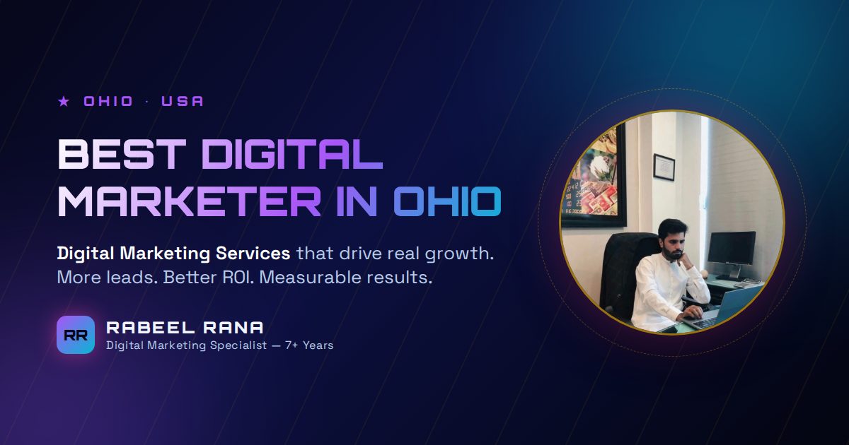 Best Digital Marketer in Ohio — Digital Marketing Services That Deliver Real Growth