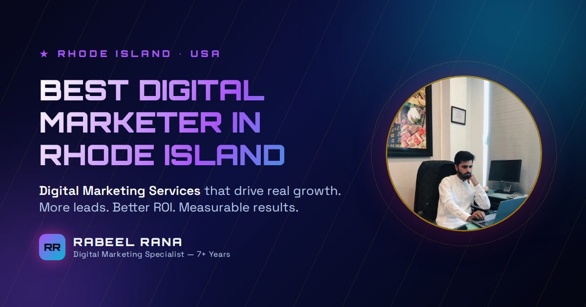 Best Digital Marketer in Rhode Island — Digital Marketing Services That Deliver Real Growth
