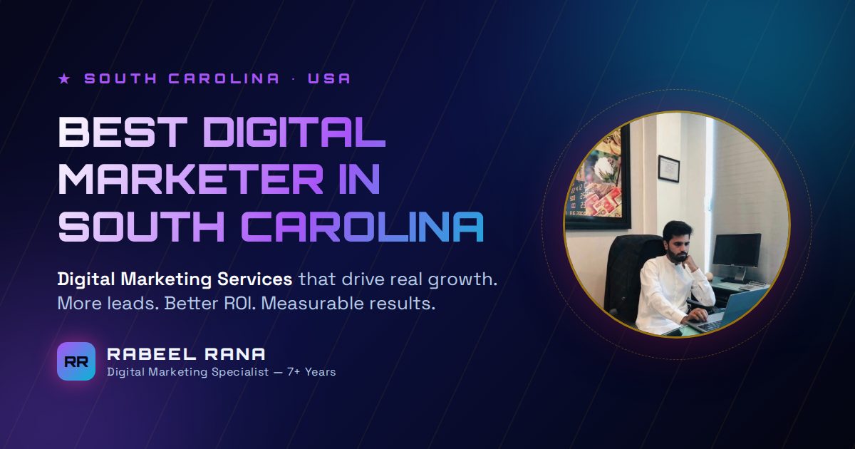 Best Digital Marketer in South Carolina — Digital Marketing Services That Deliver Real Growth