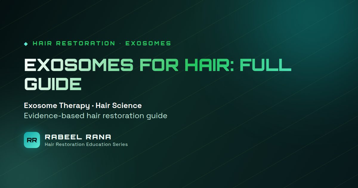 Exosomes for Hair: The Complete Guide to Exosome Hair Therapy