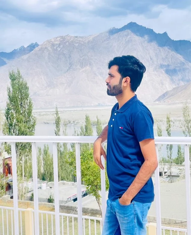 Rabeel Rana on location